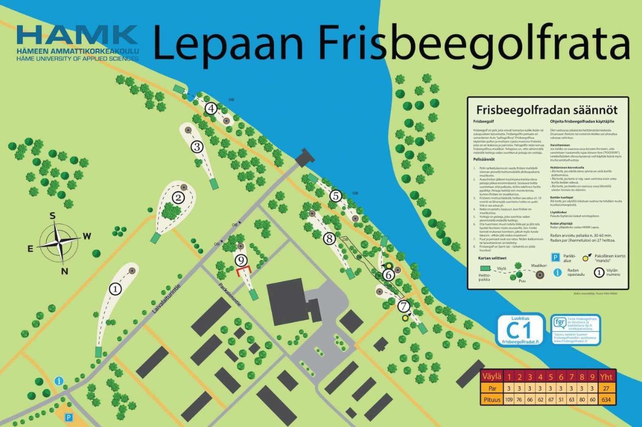 Lepaan Kesahostelli Exterior photo